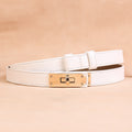 Elegant Skinny Dress Belt Leather Waist Belt 6W6JBT157