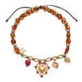 Chunky Enamel Beaded Necklace - DippedShop Wholesale - #0931