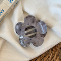 Fashion Polka Dots Hollow Flower Shape Hair Claw 6W6HCP1293