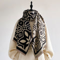 Geometric Shawl Scarf - DippedShop Wholesale - #2099