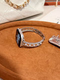 Lace Hollow Pearl Metal Watch Band 6W6JWA100