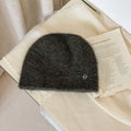 Slouchy Solid Color Warm Knit Beanie Hat 6W6HAT659