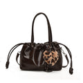 Vintage Pleated Crossbody Bag - DippedShop Wholesale - #1619