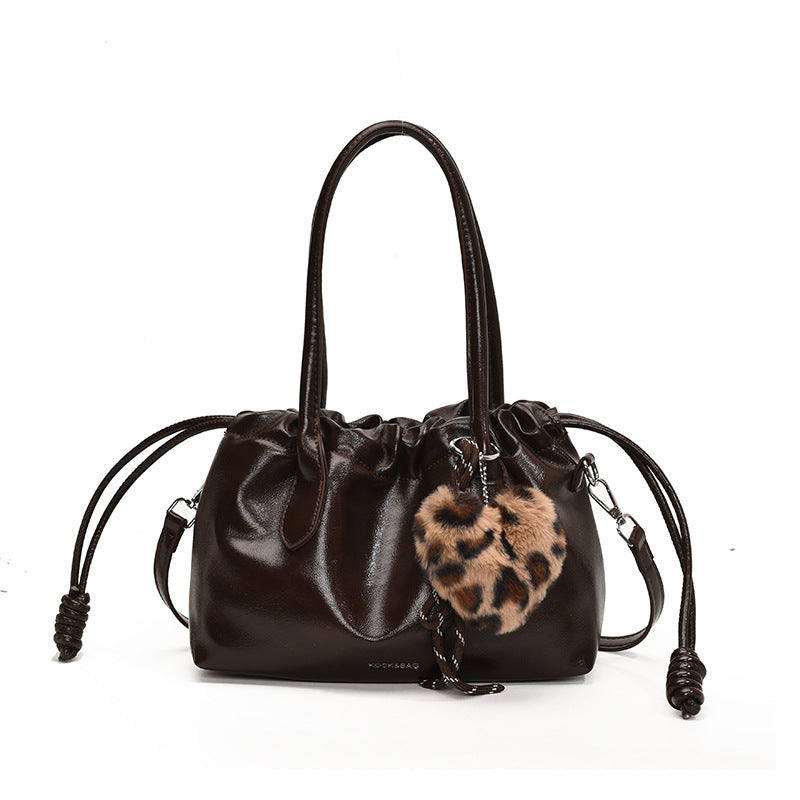 Vintage Pleated Crossbody Bag - DippedShop Wholesale - #1619
