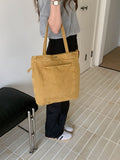 Trendy Solid Color Large Capacity Shoulder Bag 6W10BBG2497