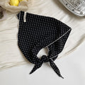 Polka Dot Striped Breatheable Triangle Head Scarf MK2BW6W6NSI13