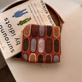 Vintage Floral Tree Embroidery Mini Jewelry Case 6W13HSJ117