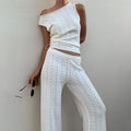 Sleeveless Knit Set - DippedShop Wholesale - #2131