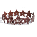 Vintage Studded Rivet Star Wide Leather Belt 6W6JBT133