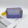Dopamine Mesh Color Block Portable Makeup Bag MK2BW6S10BOB121