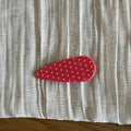 Cute Polka Dots Droplet Acetate Hair Clip 8AS6HCP362L
