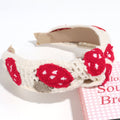 Floral Handmade Crochet Wide Headwrap Elastic Headband MK2PIM6W6HBD80