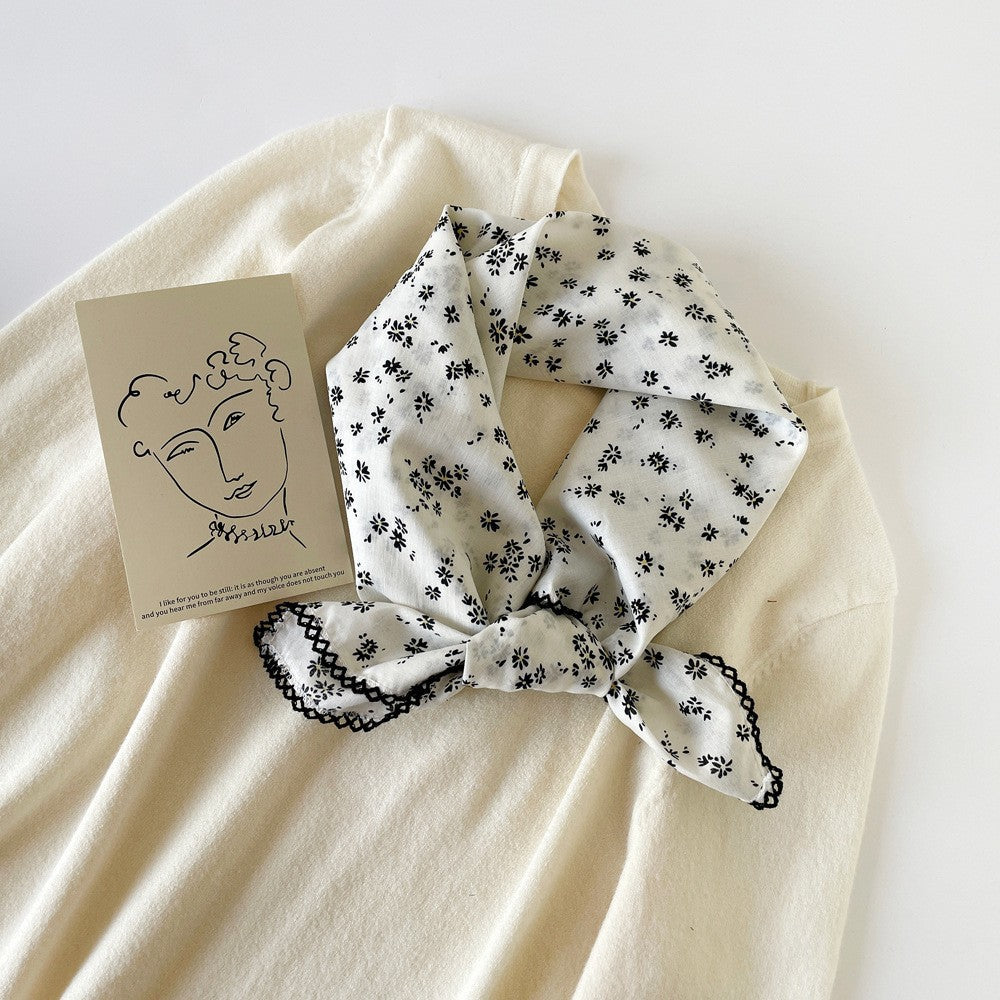 Animal Print Silk Scarf - DippedShop Wholesale - #2675