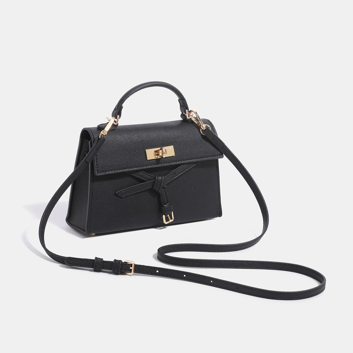 Elegant Bow Front Top Handle Tote Bag 6W10BBG2415