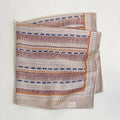 Sweet Butterfly Print Solid Color Silk Scarf 6W6NSI263