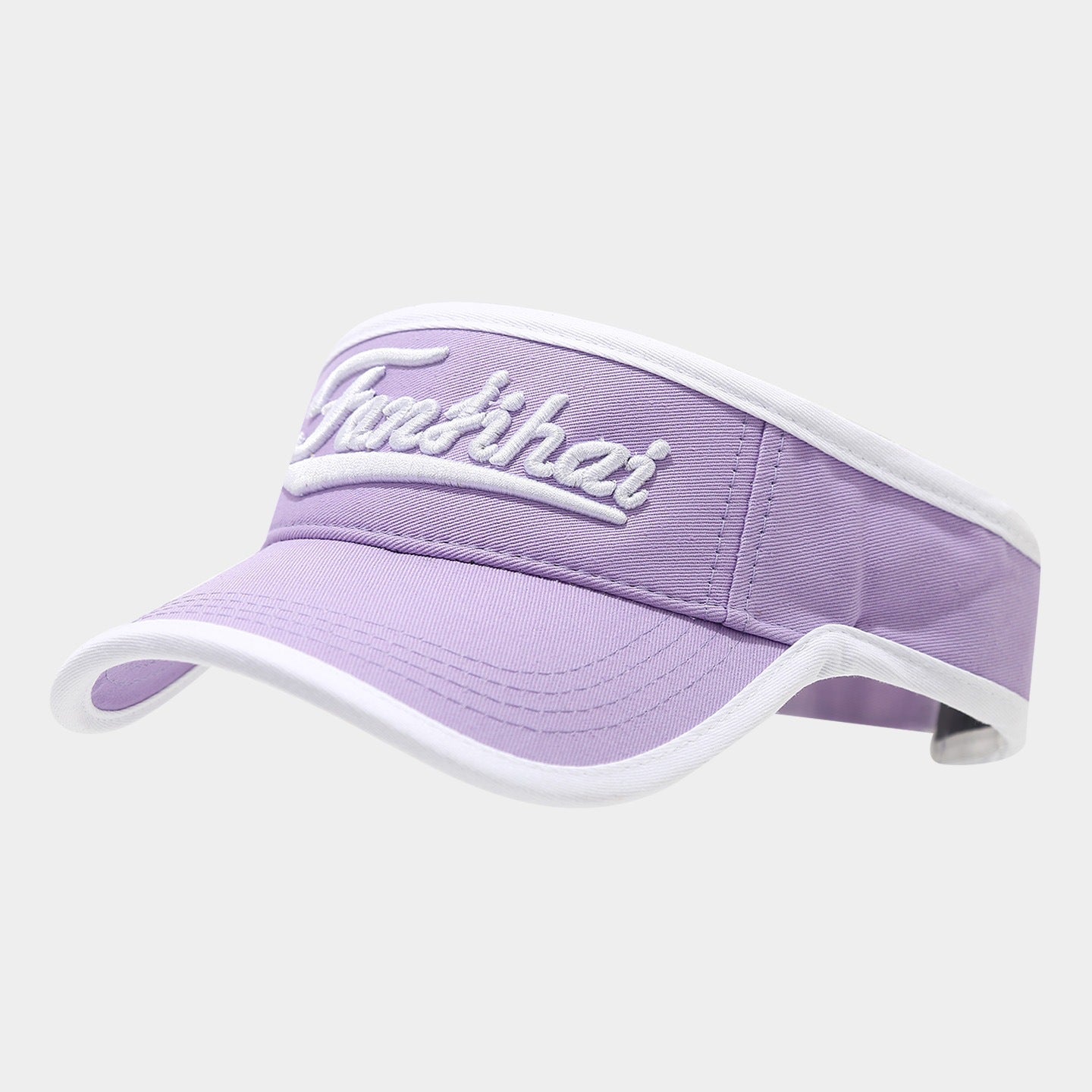 Summer Letters Embroidery Empty Top Sun Hat MK2COK6W6HAT369