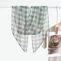 Simple Color Block Polka Dots Silk Scarf 6W6NSI216
