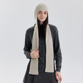 Stylish Solid Color Warm Hooded Scarf 6W6NSW252