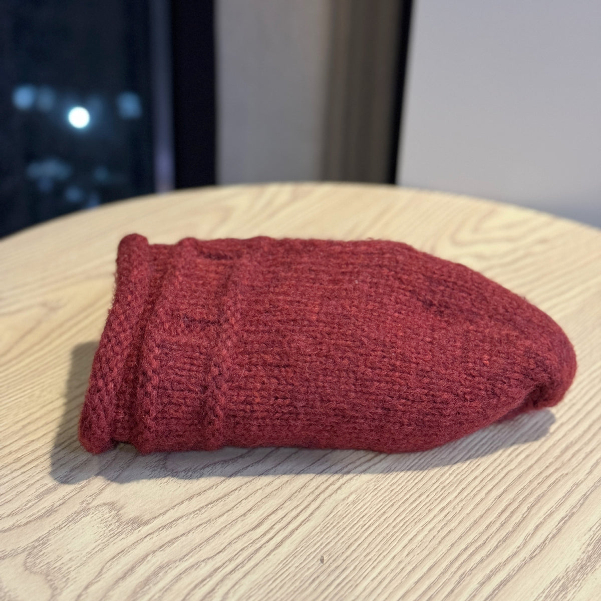 Knit Tie Up Earflap Beanie - DippedShop Wholesale - #4147