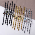 Luxury Gold-Tone Round Quartz Bracelet Watch MK2SSAS6W6JWA15