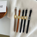 Leather Roman Numeral Watch - DippedShop Wholesale - #7923