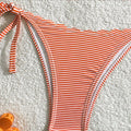 Striped Halter Bikini - DippedShop Wholesale - #0451