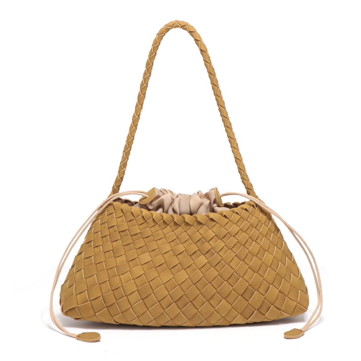 Simple Woven Crescent Underarm Shoulder Bag 6W10BBG2421