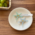 Blue Starfish Hair Clip - DippedShop Wholesale - #0611