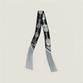 Fresh Color Block Persimmon Print Silk Scarf 6W6NSI219
