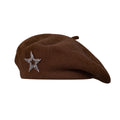 Rhinestone Star Knit Beret - DippedShop Wholesale - #9827