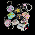 Fruit Polka Dot Beaded Mini Coin Purse 6W10BWB202