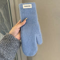 Thermal Knit Mittens - DippedShop Wholesale - #2147