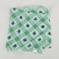 Sweet Color Block Floral Print Silk Scarf 6W6NSI182