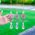 Crystal Daisy Window Suncatcher - DippedShop Wholesale - #7363