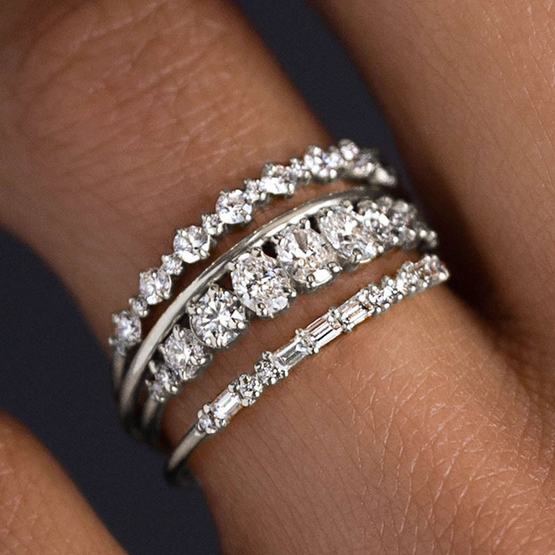 Sparkly Rhinestone Multi-Layer - DippedShop Wholesale - #4435