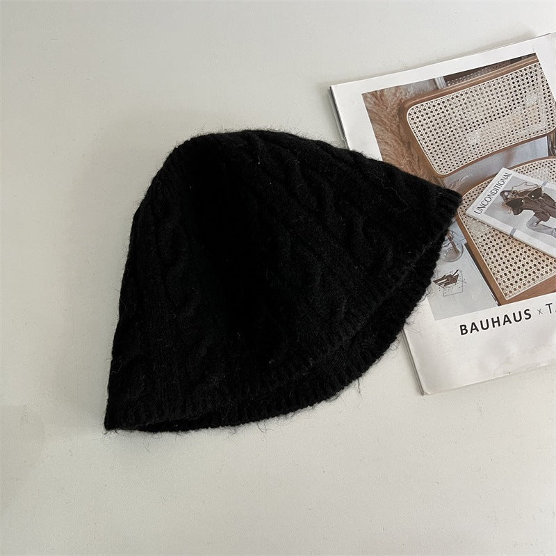 Cable Knit Bucket Hat - DippedShop Wholesale - #3763