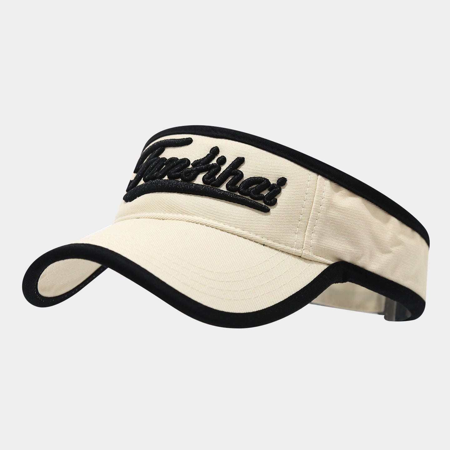 Summer Letters Embroidery Empty Top Sun Hat MK2COK6W6HAT369