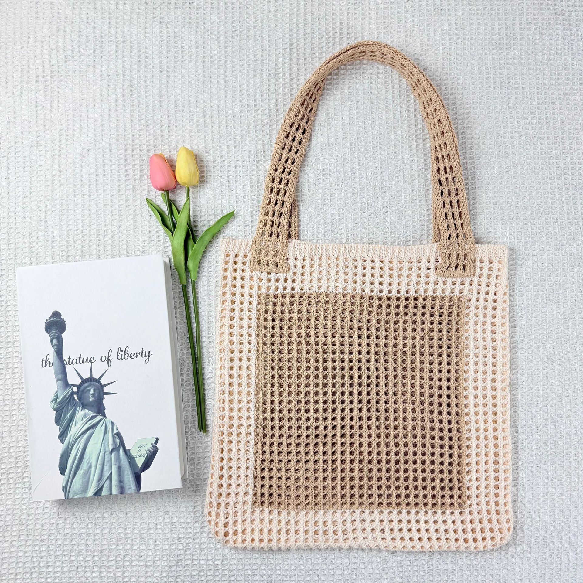 Boho Hollow Out Tote - DippedShop Wholesale - #4275