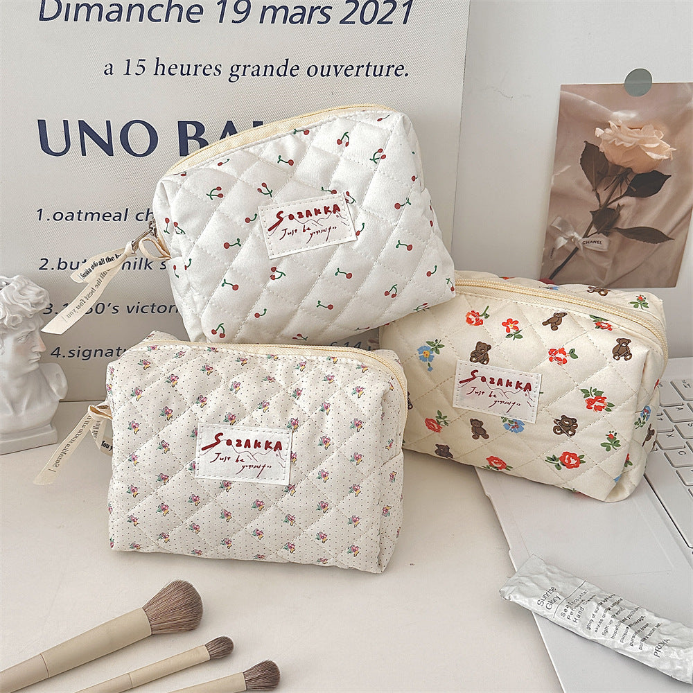 Cute Floral Print Make Up Bag DP25E941