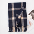 Stylish Color Block Warm Plaid Scarf 6W6NSW283