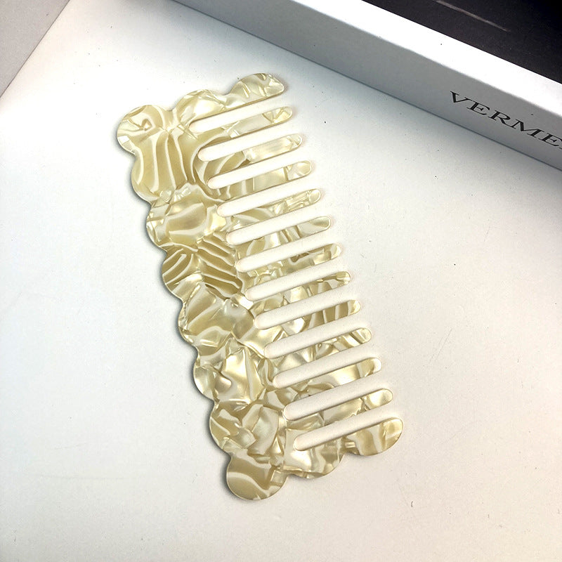 Simple Square Acetate Hair Combs MK2PPM6CT5CB40