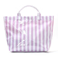 Minimalist Color Block Striped Portable Tote Bag MK2BLW6W10BBG585