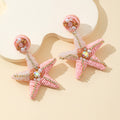 Starfish Pearl Stud Earrings - DippedShop Wholesale - #0179