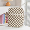 Sweet Bowknot Print Quilt Shell Cosmetic Bag 6S5CO100
