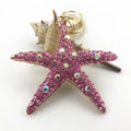 Funny Rhinestones Dolphin Pendant Keychain Bag Charm 6W10BBC632