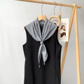 Simple Striped Polka Dot Versatile Head Scarf MK2BW6W6NSI18