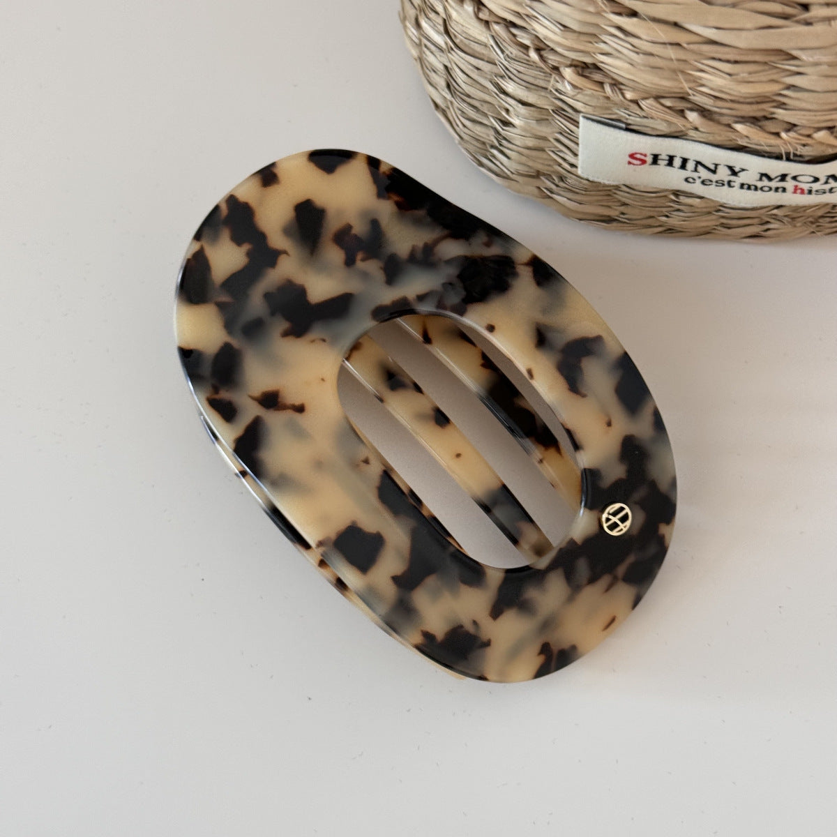 Oval Hair Claw - DippedShop Wholesale - #2227