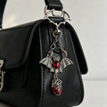 Vintage Gothic Vampire Bat Halloween Keychain 6W10BBC837