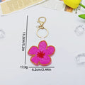 Creative Beaded Embroidery Lemon Pendant Keychain 6W10BBC810