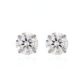Elegant Gold Plated Rhinestones Stud Earring 6W6JER578